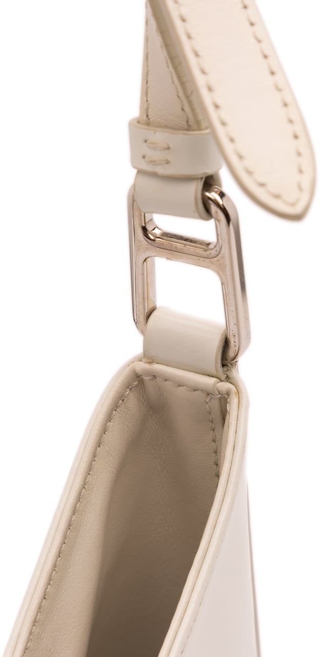 Prada Maxi Spazzolato Cleo Crossbody Wit