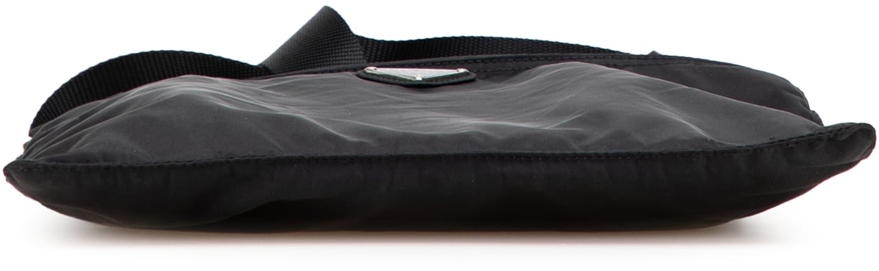 Prada Tessuto Zip Top Crossbody Zwart