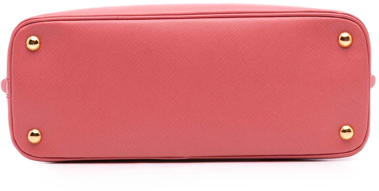 Prada Medium Saffiano Lux Promenade Satchel Roze