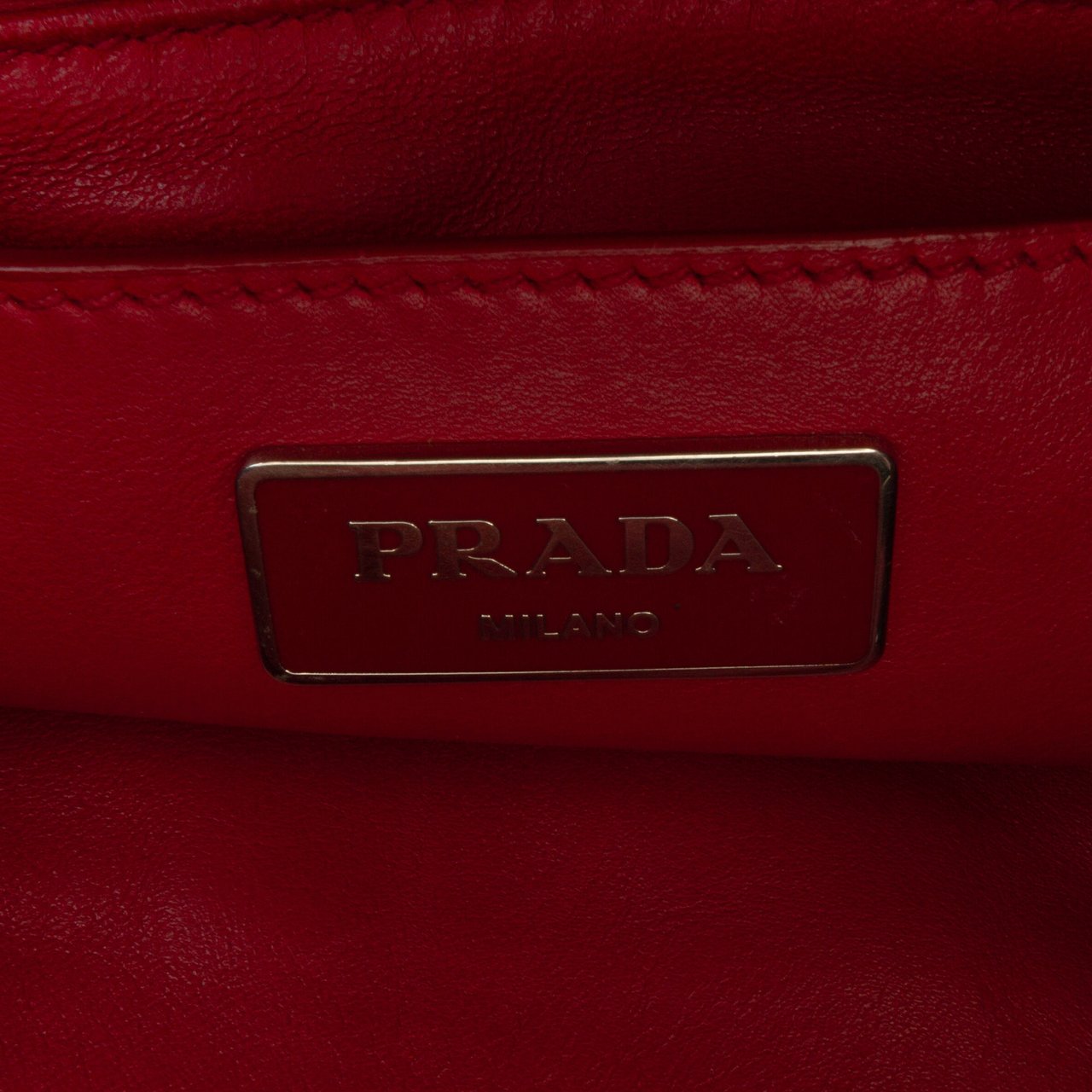 Prada Soft Calf Tassel Convertible Drawstring Bucket Bag Blauw