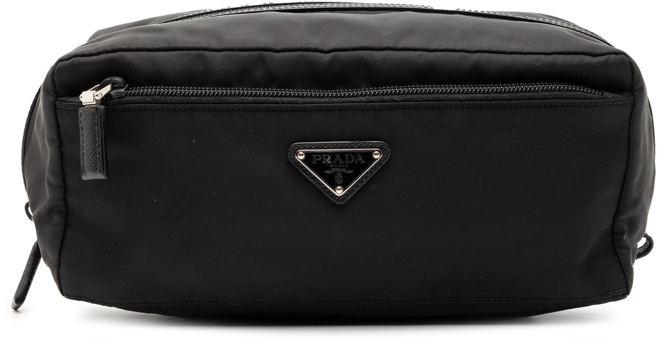Prada Tessuto Pouch Zwart