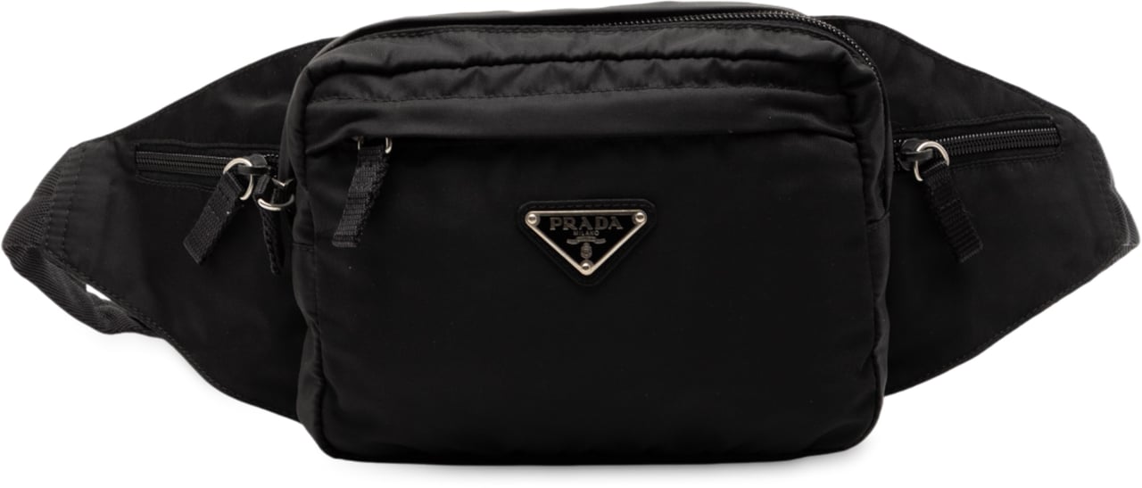 Prada Tessuto Belt Bag Zwart
