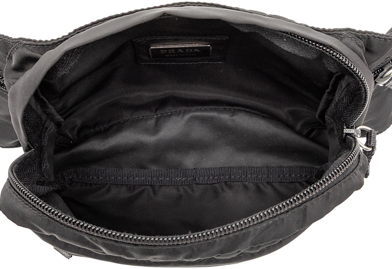 Prada Tessuto Belt Bag Zwart