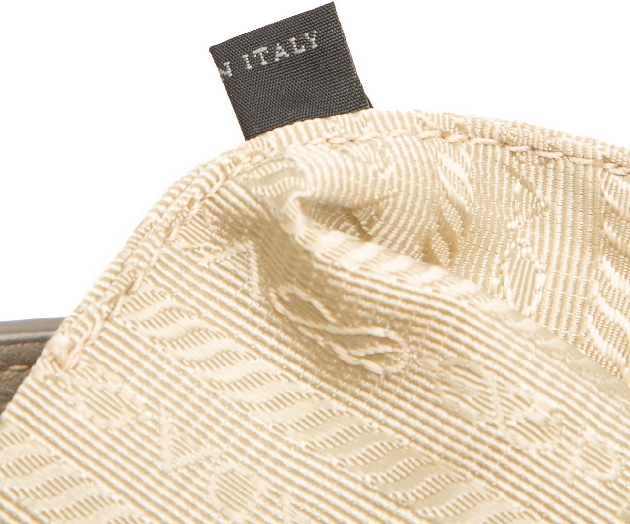 Prada Vitello Daino Open Convertible Tote Bruin