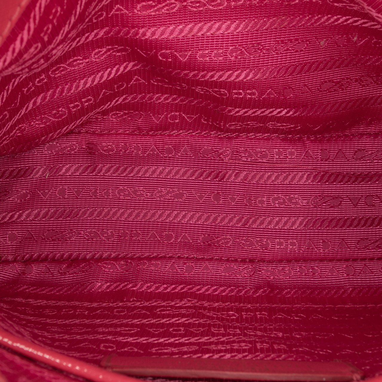 Prada Limited Edition Small Saffiano Vernice Promenade Satchel Roze