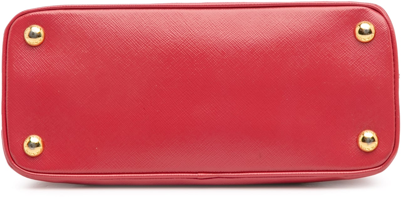 Prada Limited Edition Small Saffiano Vernice Promenade Satchel Roze