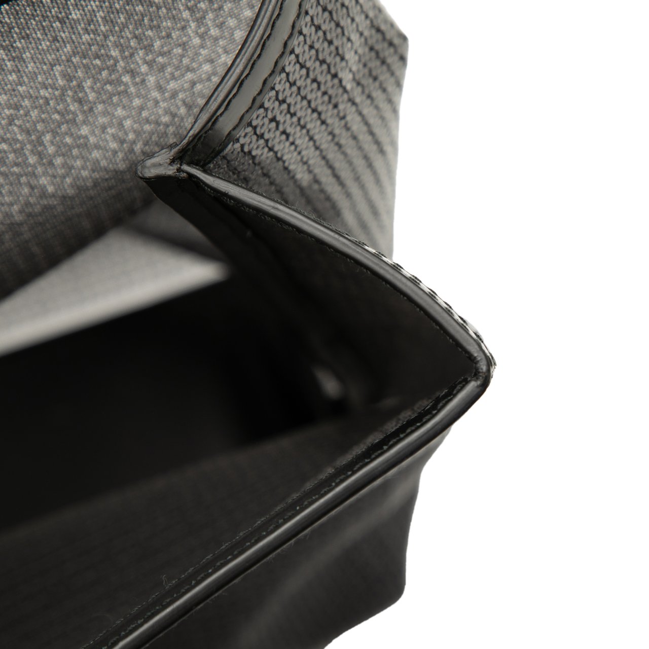 Prada Large Sequined Mesh Logo Tote Zwart