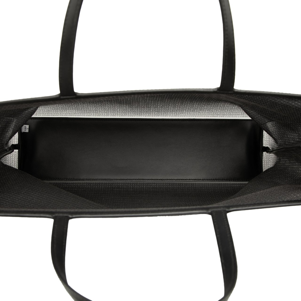 Prada Large Sequined Mesh Logo Tote Zwart