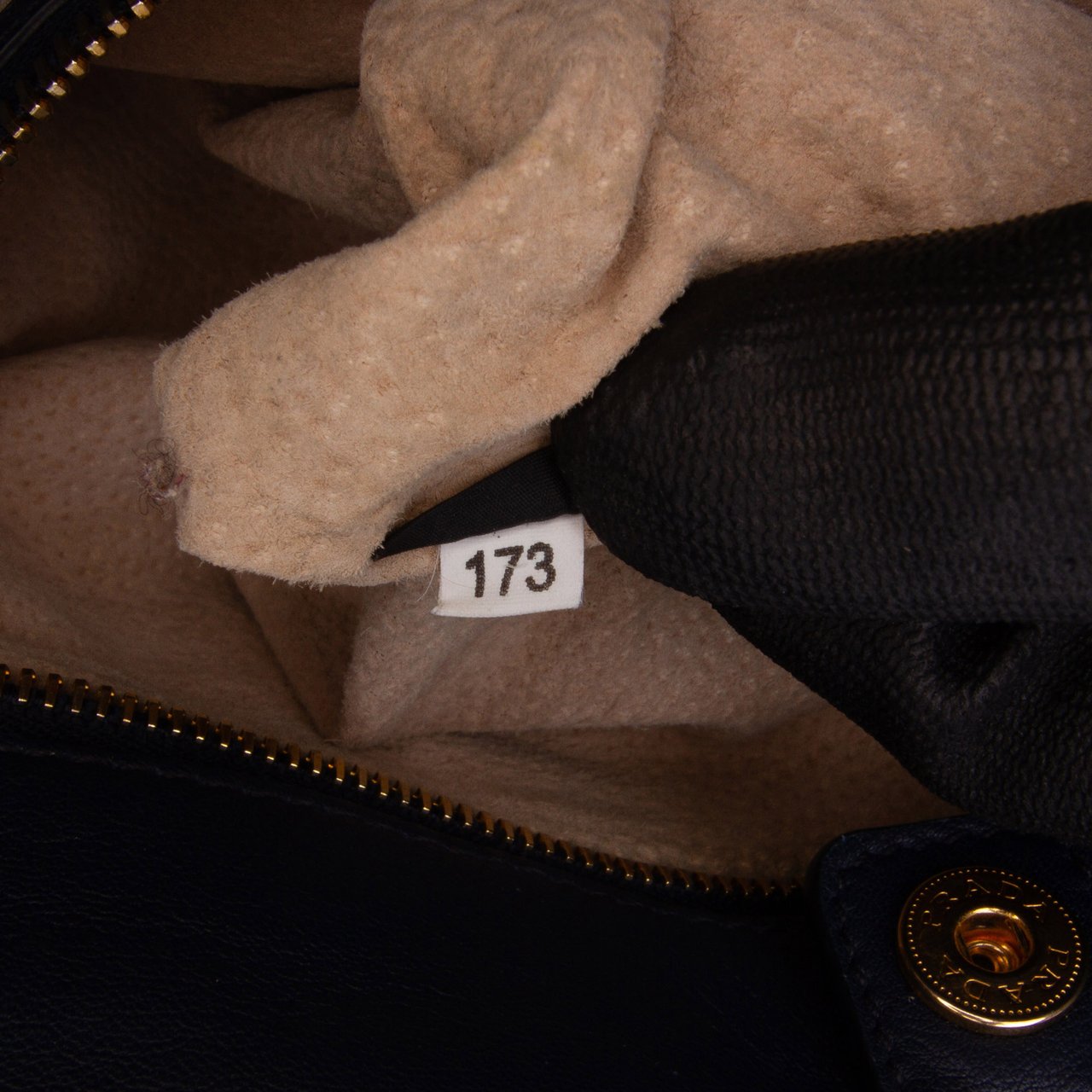 Prada Soft Calfskin Open Convertible Shopping Tote Blauw