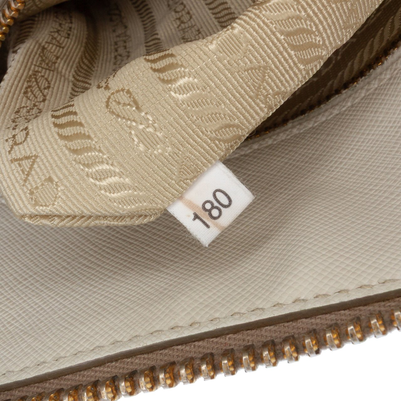 Prada Medium Bicolor Saffiano Lux Promenade Satchel Grijs