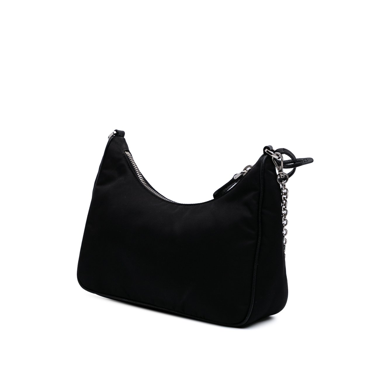 Prada Mini Tessuto Re Edition 2005 Satchel Zwart