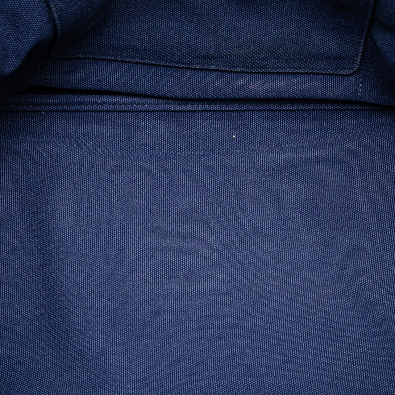 Prada Canvas Canapa Logo Satchel Blauw