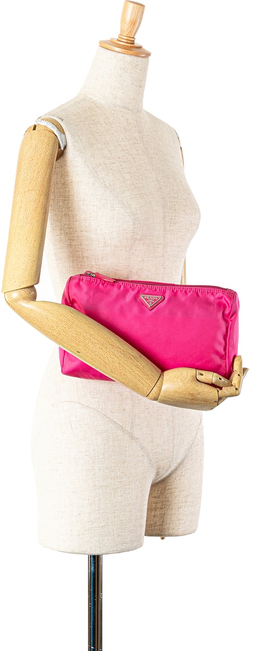 Prada Tessuto Pouch Roze
