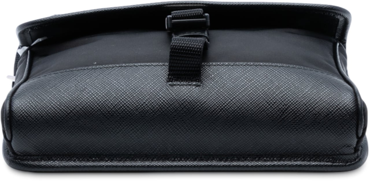 Prada Re-Nylon and Saffiano Smartphone Case Zwart