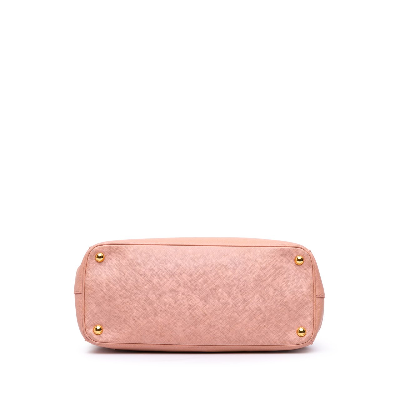 Prada Medium Saffiano Lux Galleria Double Zip Tote Roze