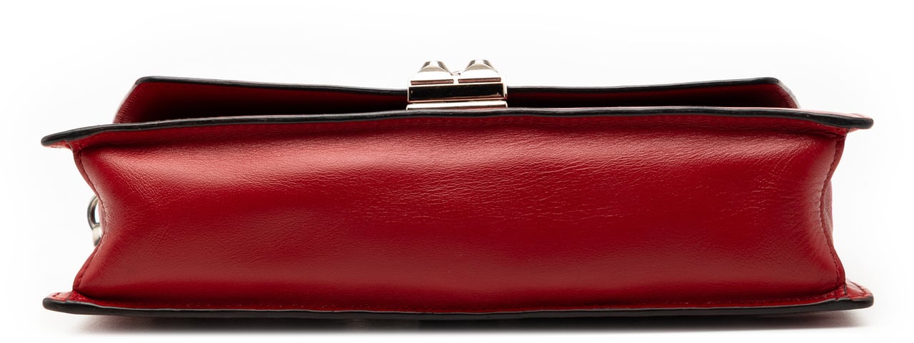 Prada City Calf and Saffiano Elektra Crossbody Rood