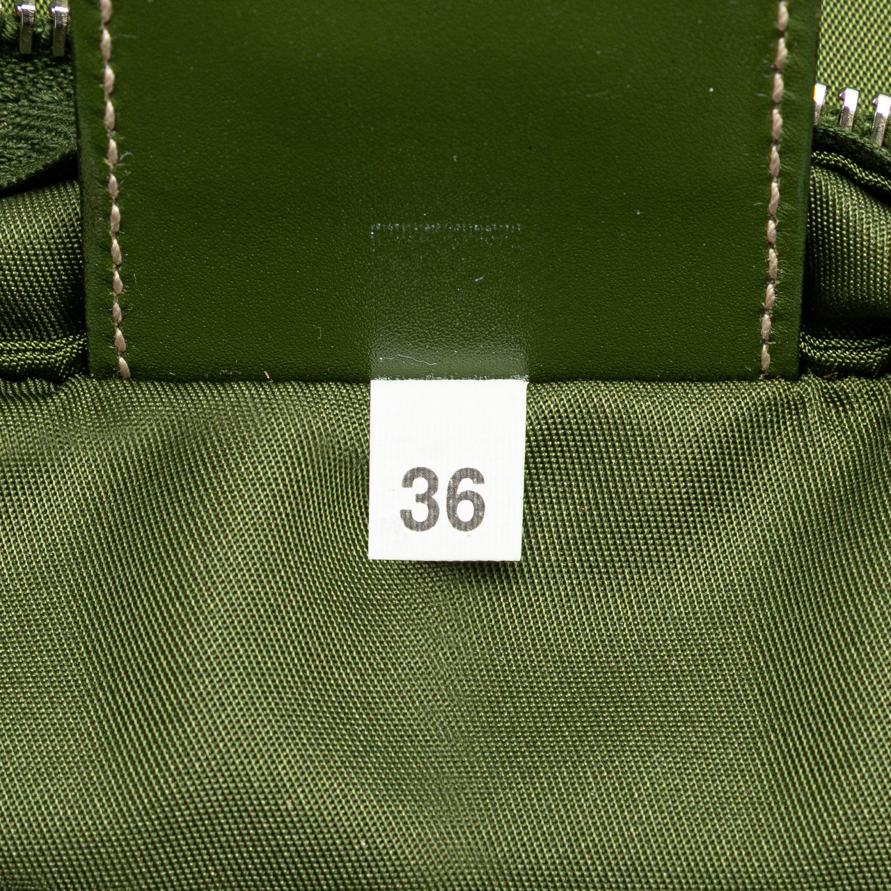Prada Tessuto Zip Top Crossbody Groen
