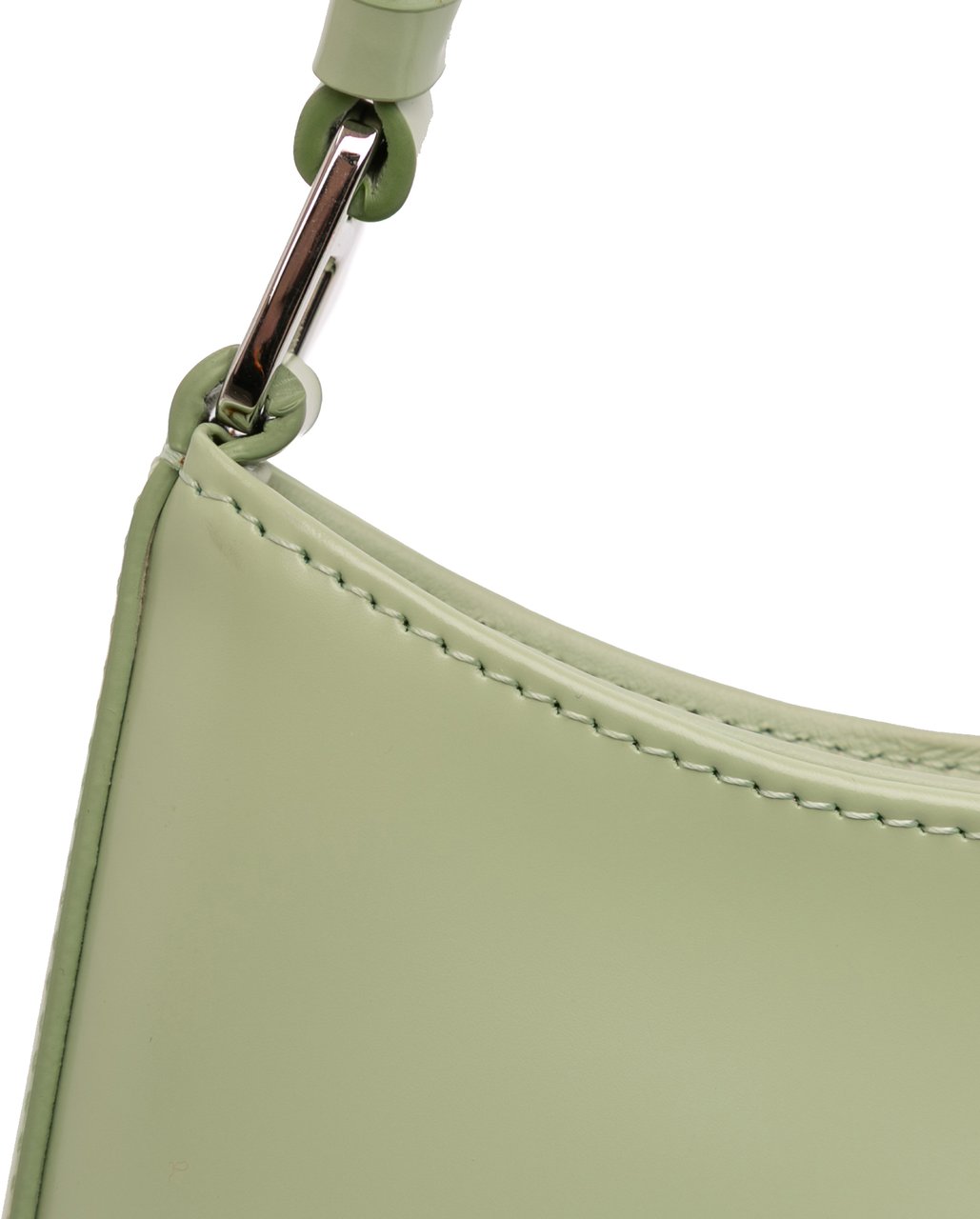 Prada Spazzolato Cleo Shoulder Bag Groen