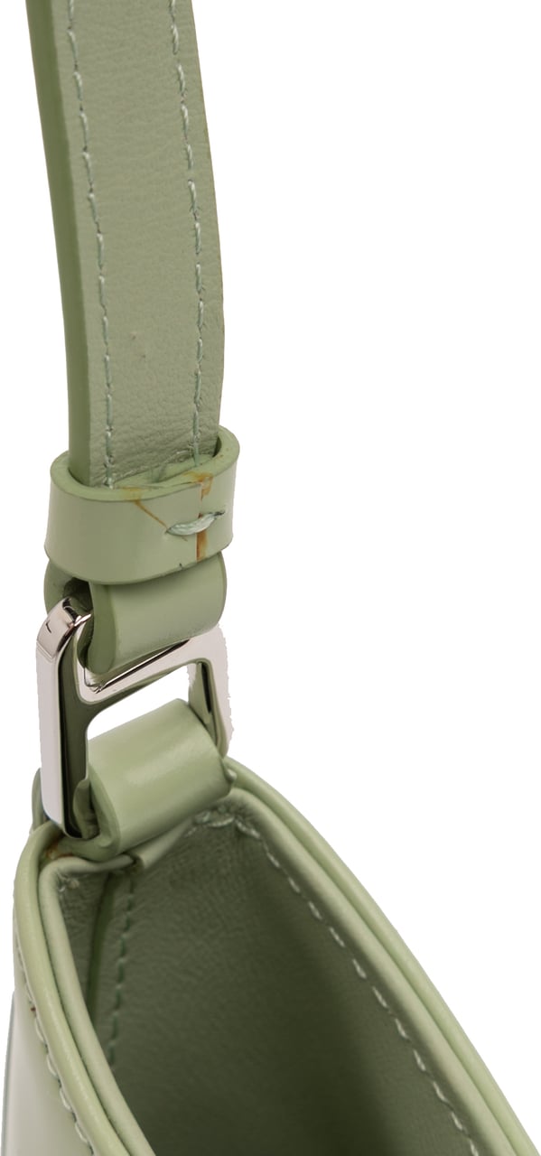 Prada Spazzolato Cleo Shoulder Bag Groen