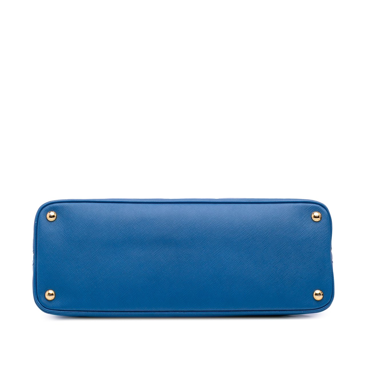 Prada Large Saffiano Lux Promenade Satchel Blauw