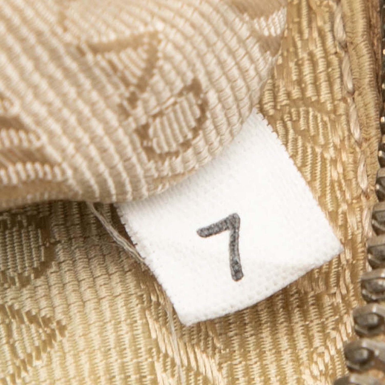 Prada Embossed Leather Handbag Bruin