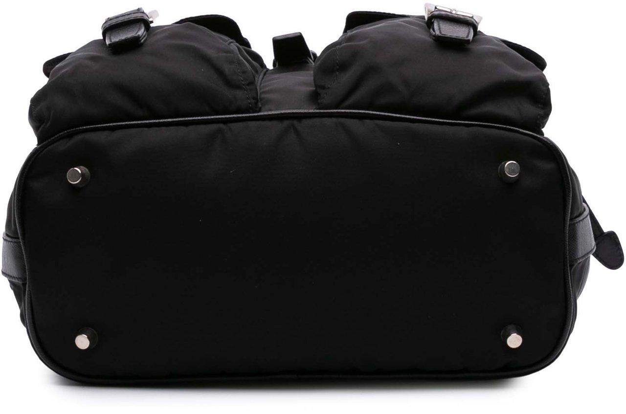 Prada Tessuto Shoulder Bag Zwart