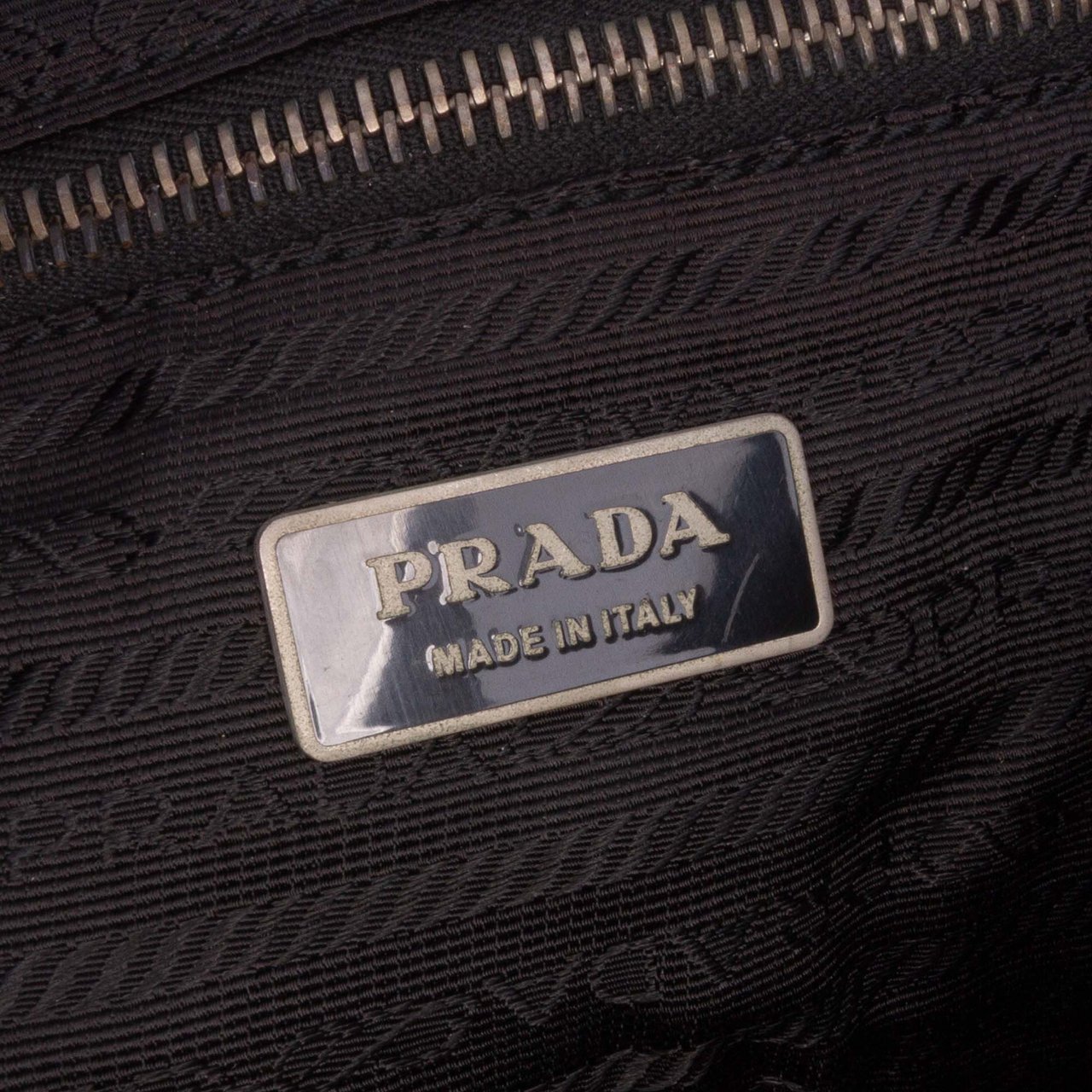 Prada Tessuto Shoulder Bag Zwart