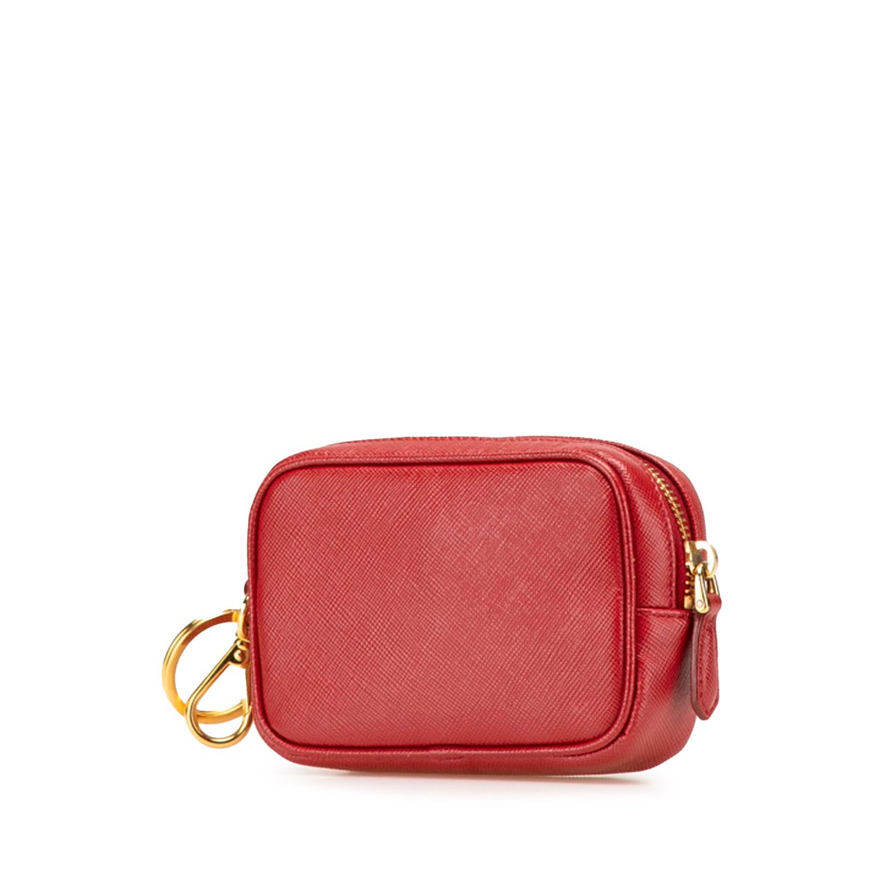 Prada Saffiano Pouch Rood