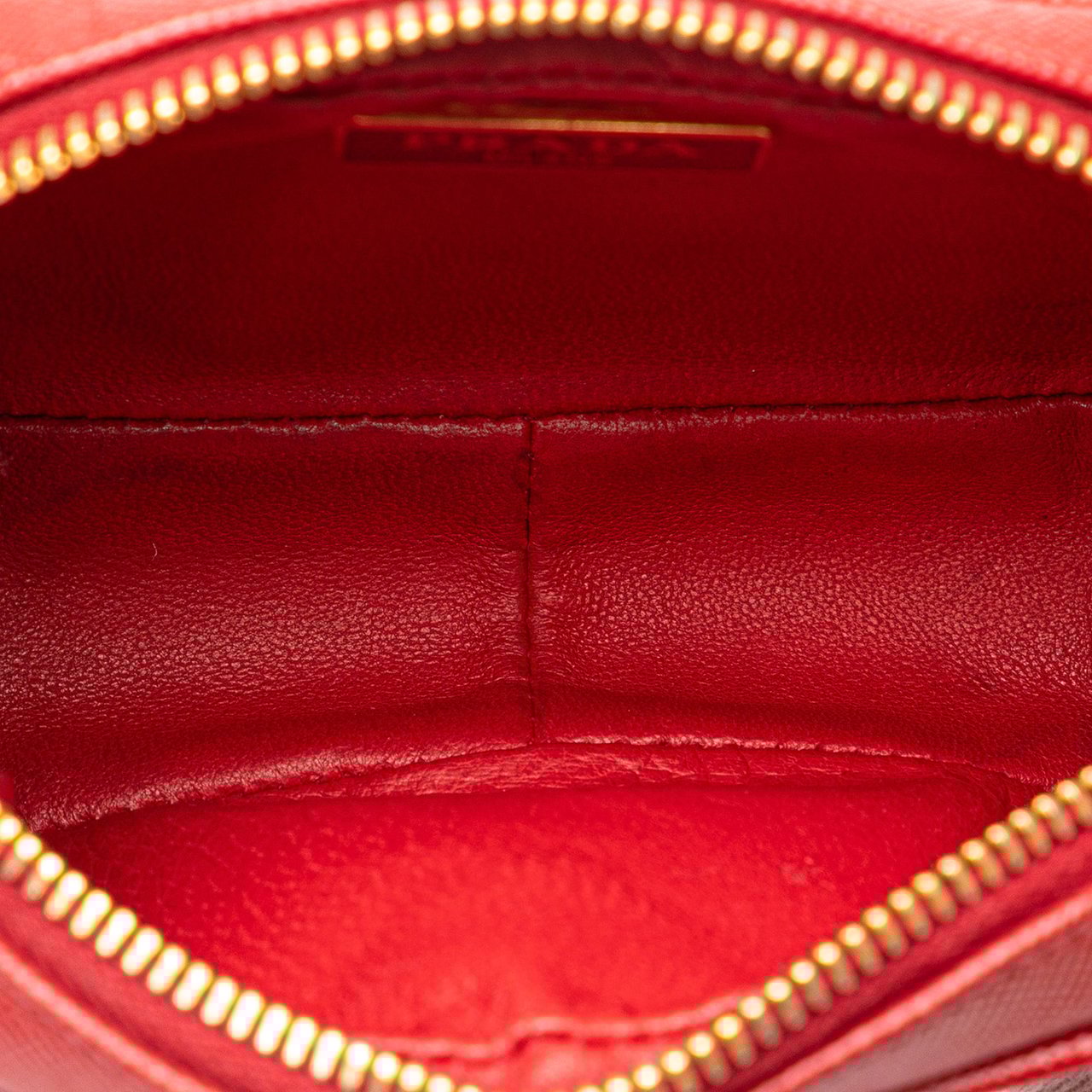 Prada Saffiano Pouch Rood
