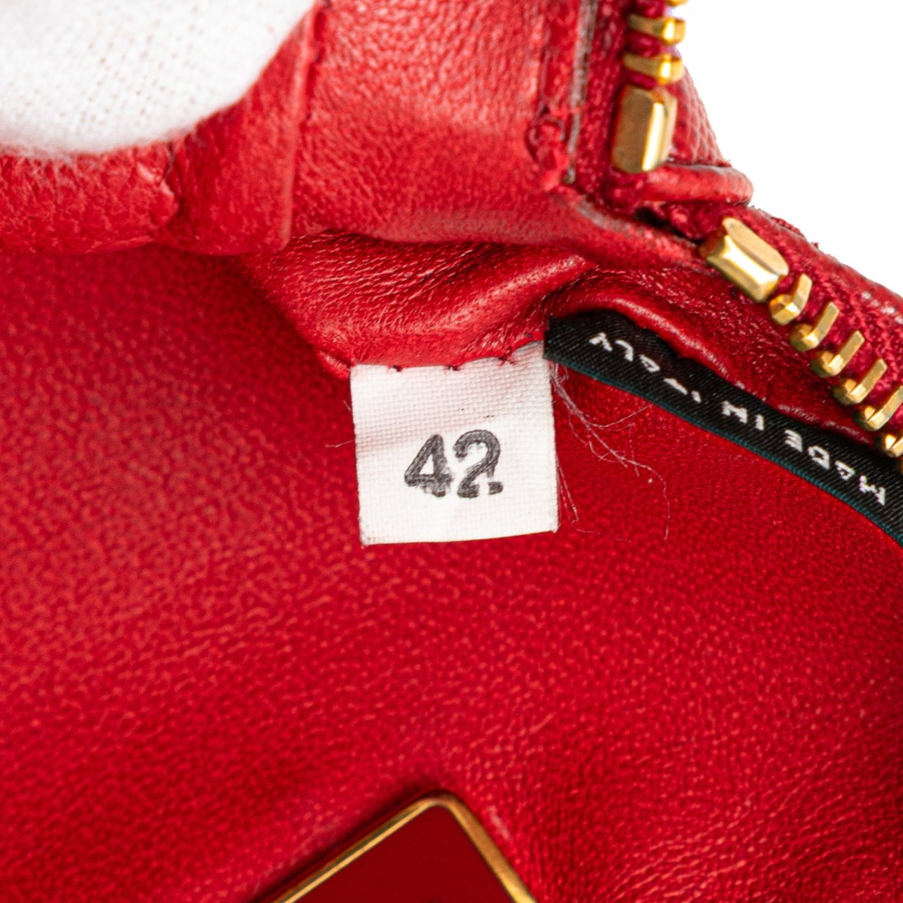 Prada Saffiano Pouch Rood