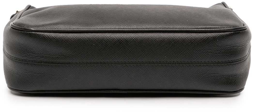 Prada Saffiano Re Edition 2005 Satchel Zwart