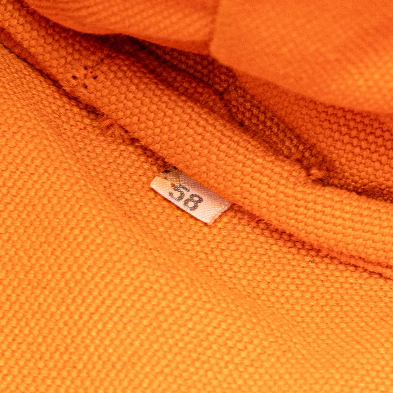 Prada Small Canvas Canapa Logo Satchel Oranje