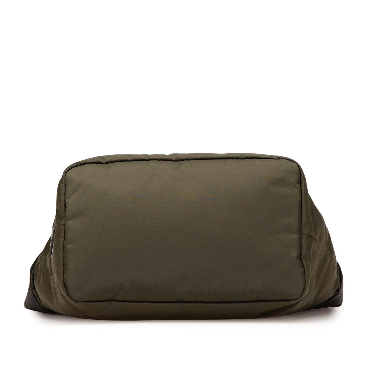 Prada Tessuto Reversible Satchel Groen