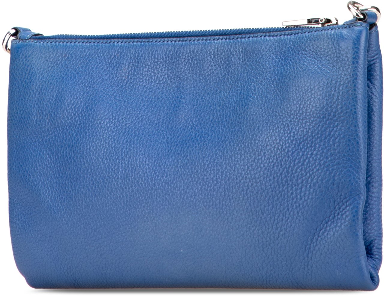 Prada Vitello Daino Crossbody Blauw