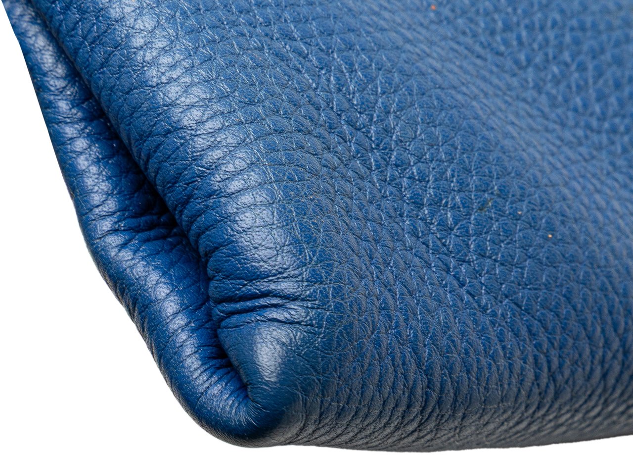 Prada Vitello Daino Crossbody Blauw