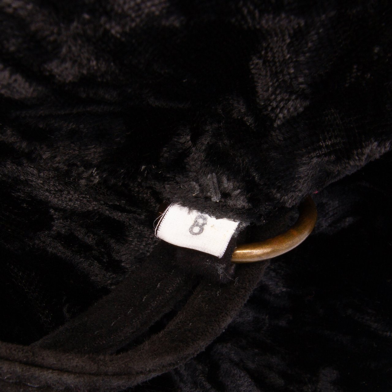 Prada Velvet Shoulder Bag Zwart