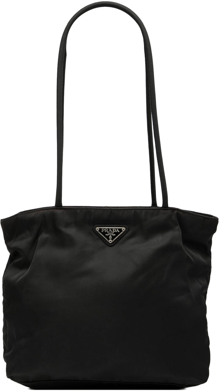 Prada Tessuto Shoulder Bag Zwart