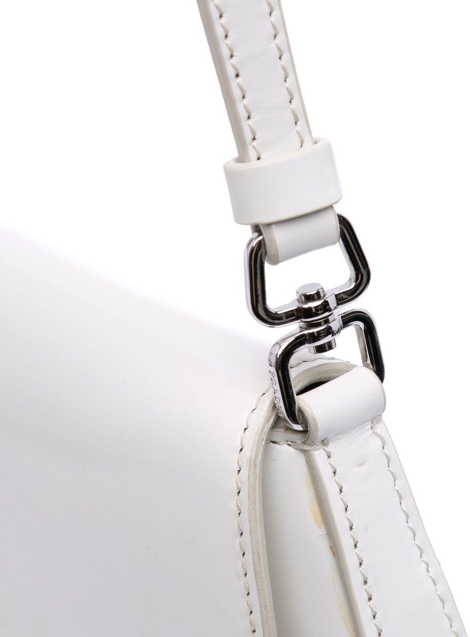 Prada Mini Brushed Leather Cleo Bag Wit