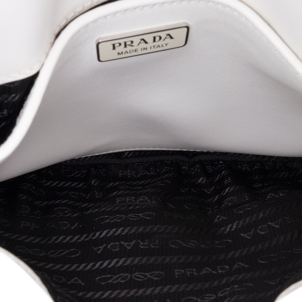 Prada Mini Brushed Leather Cleo Bag Wit