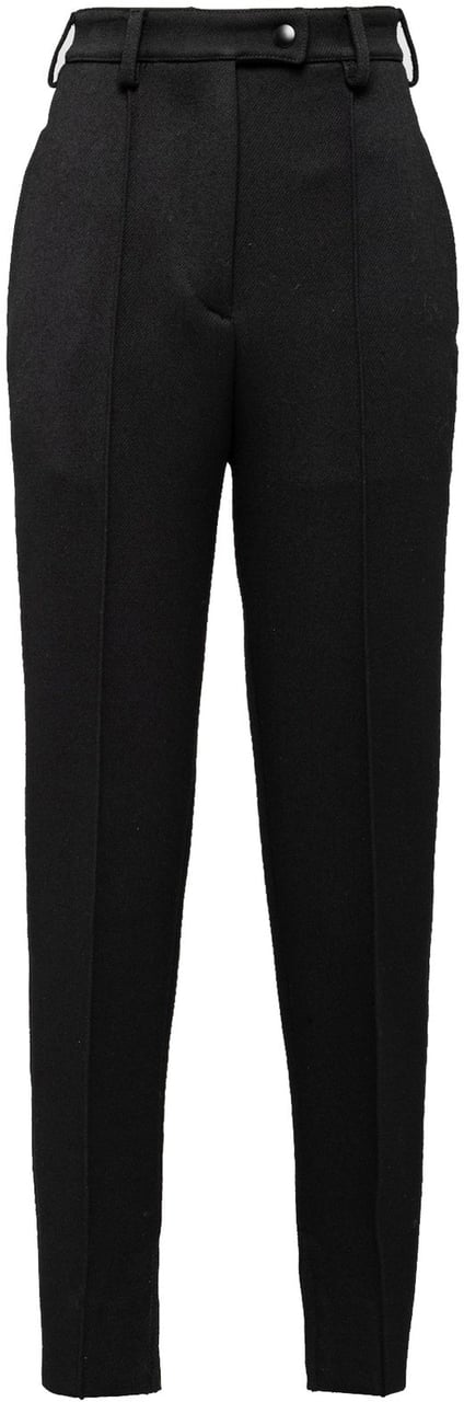 Prada Prada Wool Pants Zwart