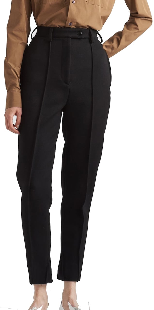 Prada Prada Wool Pants Zwart