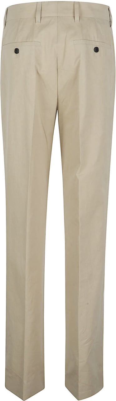 Prada Old Panama Pants Neutraal
