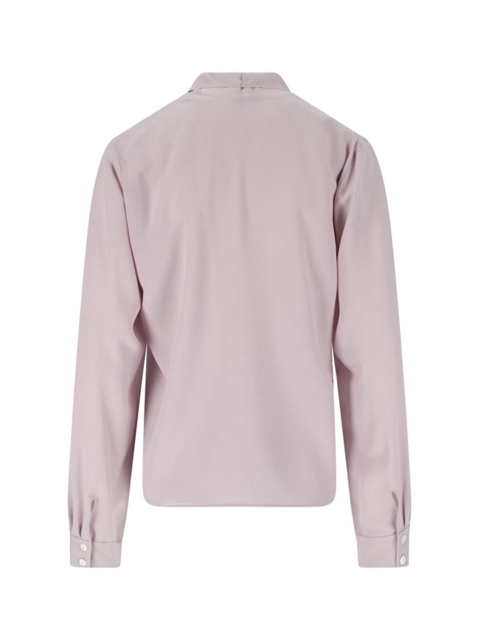 Prada Lavallière Shirt – Purple Neutraal