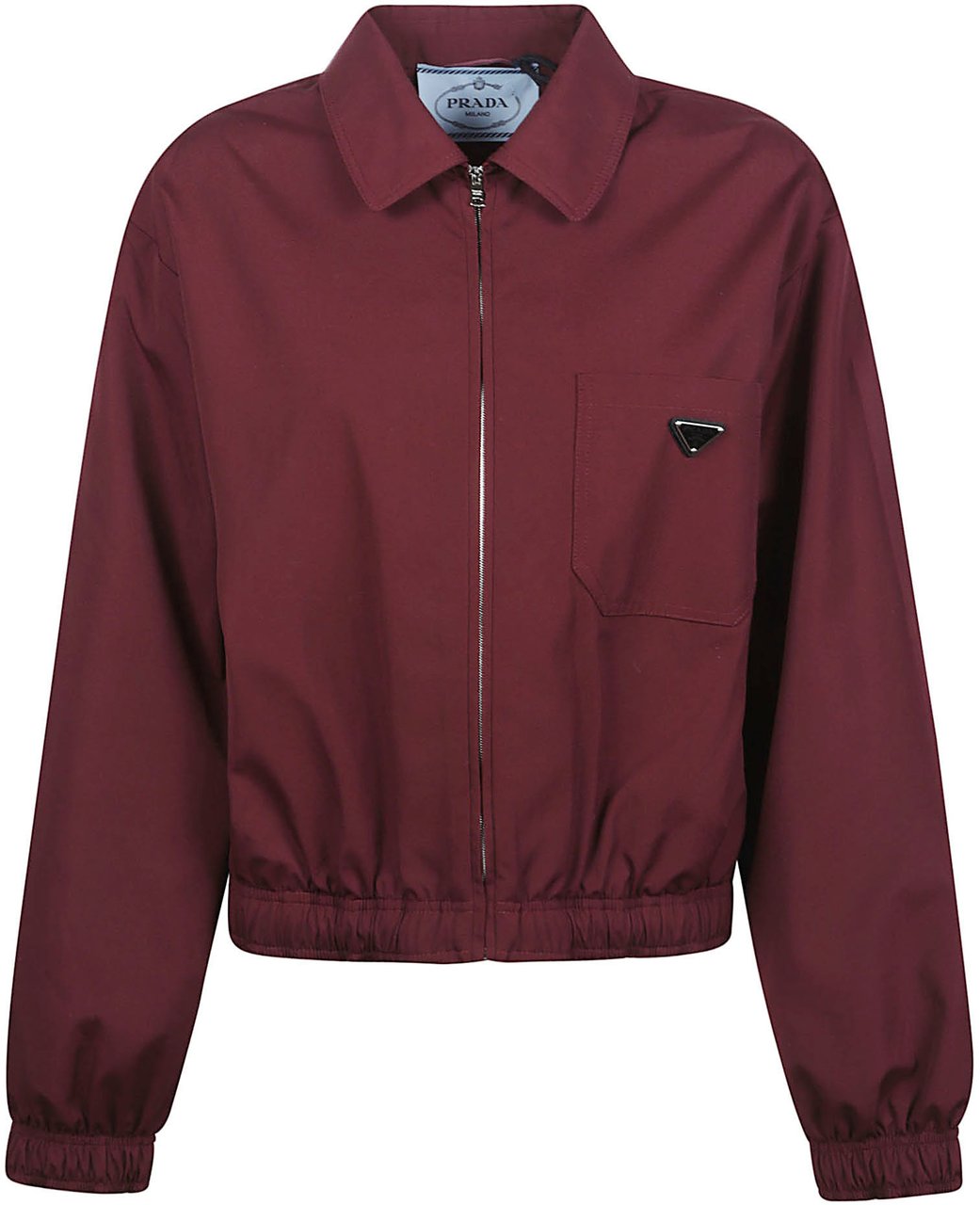Prada Poplin Jacket Zwart