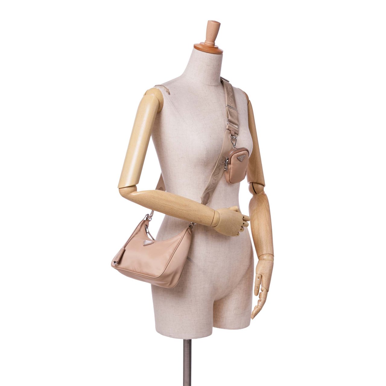Prada Tessuto Re Edition 2005 Satchel Bruin