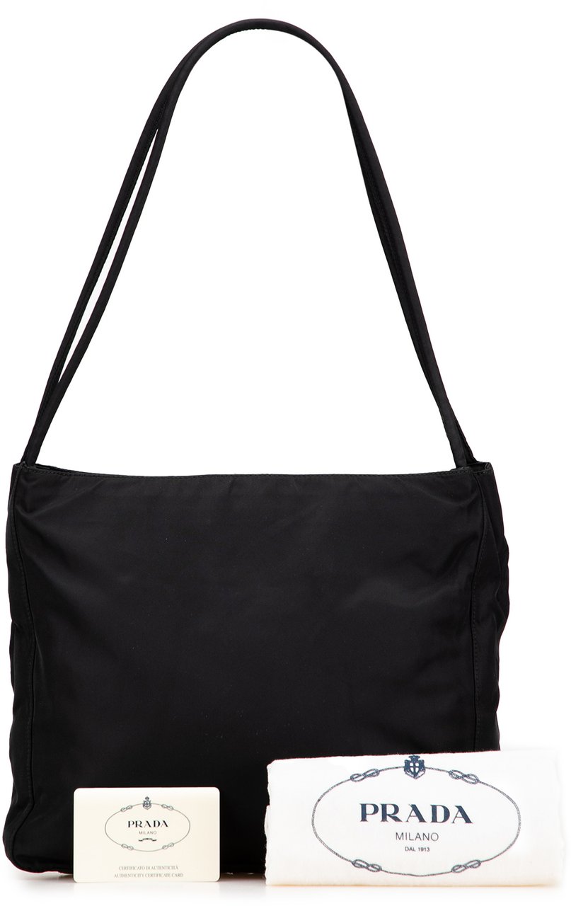 Prada Tessuto Tote Zwart