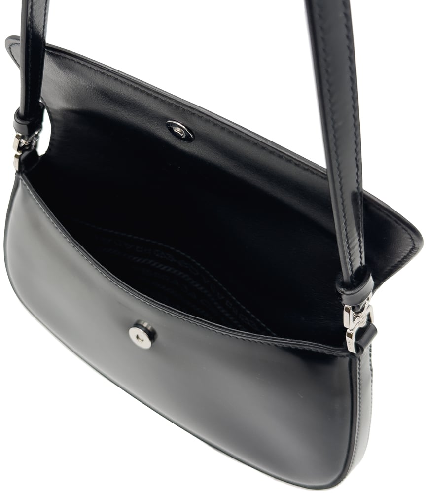 Prada Prada Cleo Flap - Black Zwart