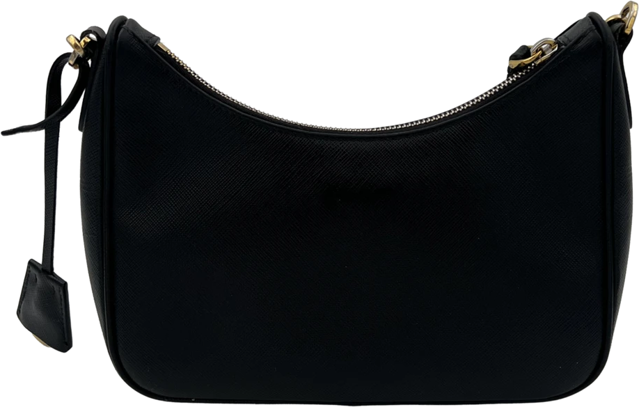 Prada Prada Leather Chain - black Zwart