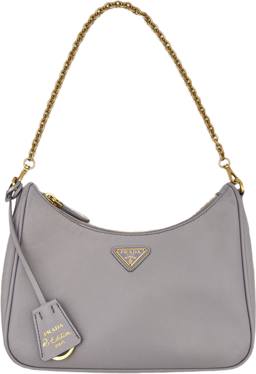 Prada Prada Leather Chain - Light Purple Blauw
