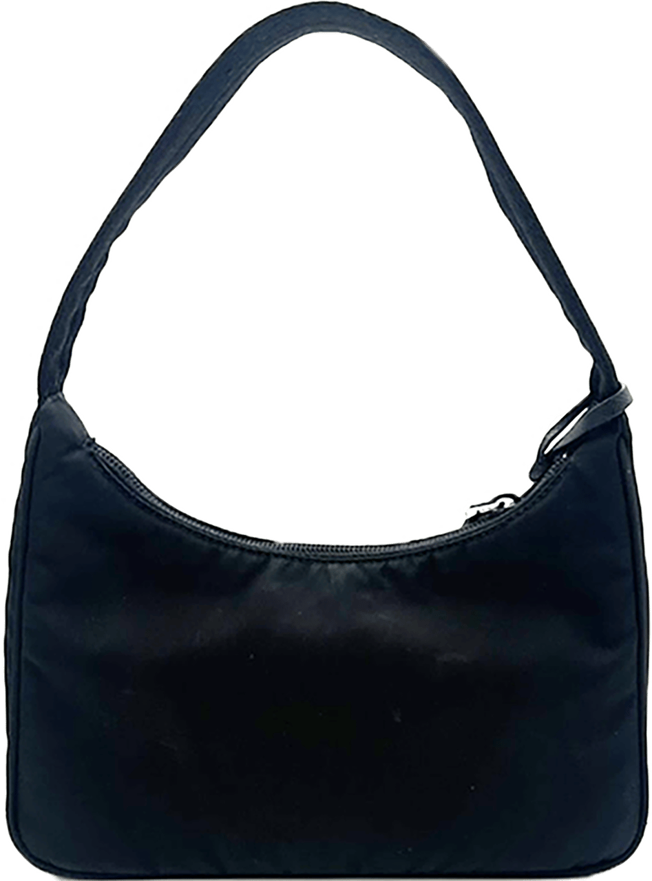 Prada Prada Nylon Mini Bag - Black Zwart